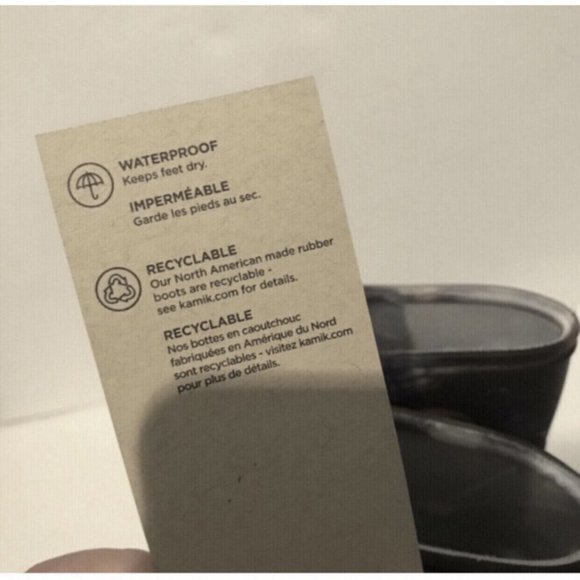 NWT Kamik Stompspace Rain Boots Size 6 - Picture 5 of 10